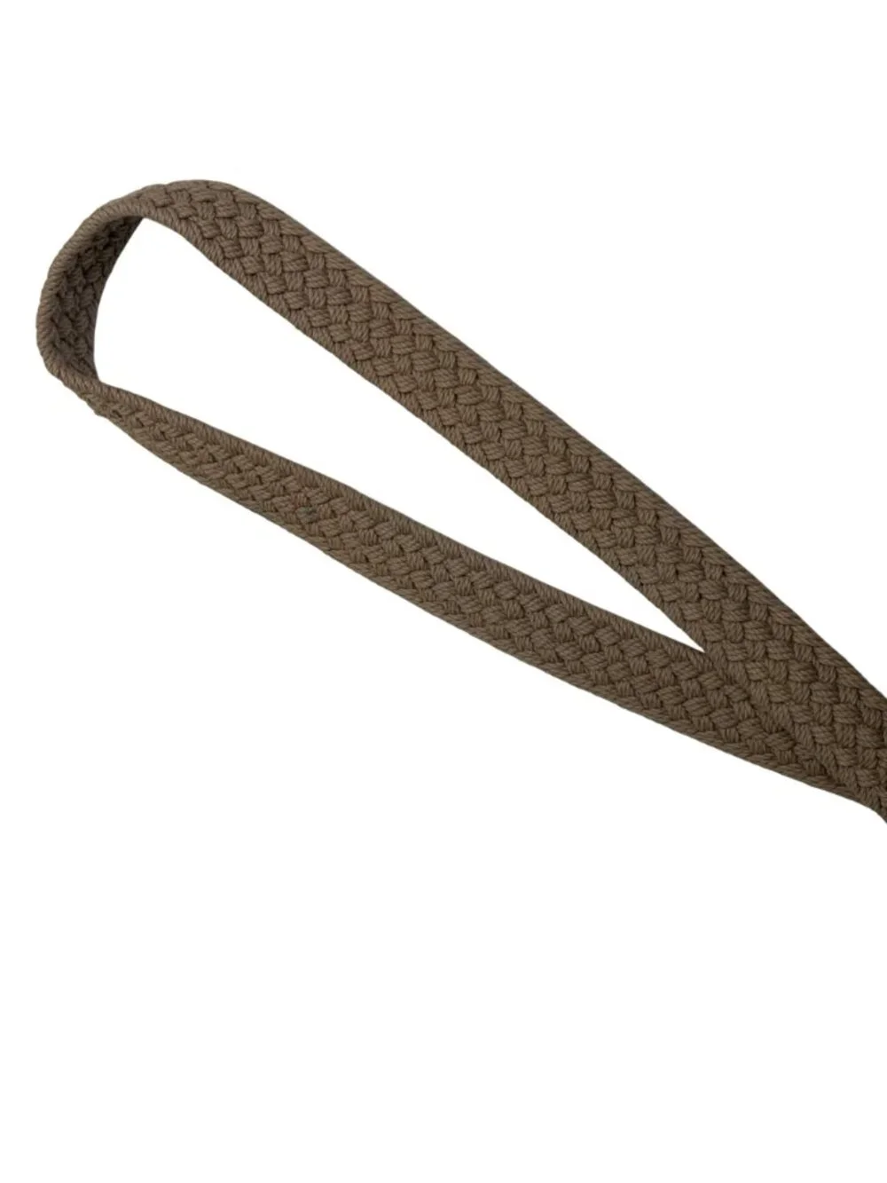 Zep Pro Woven Canvas Belt Mens 38 Fits Big Brass Buckle Leather Classic USA Made