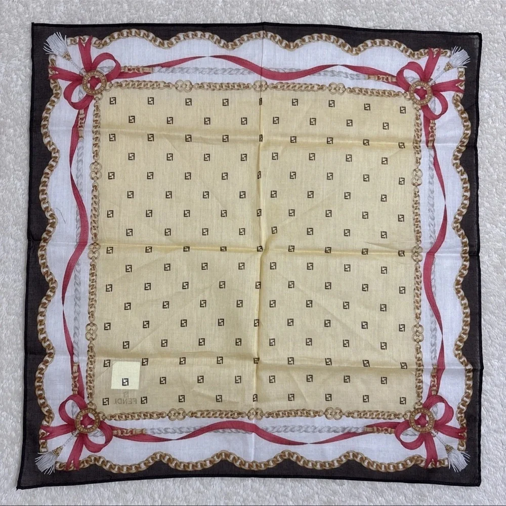 Fendi cotton scarf