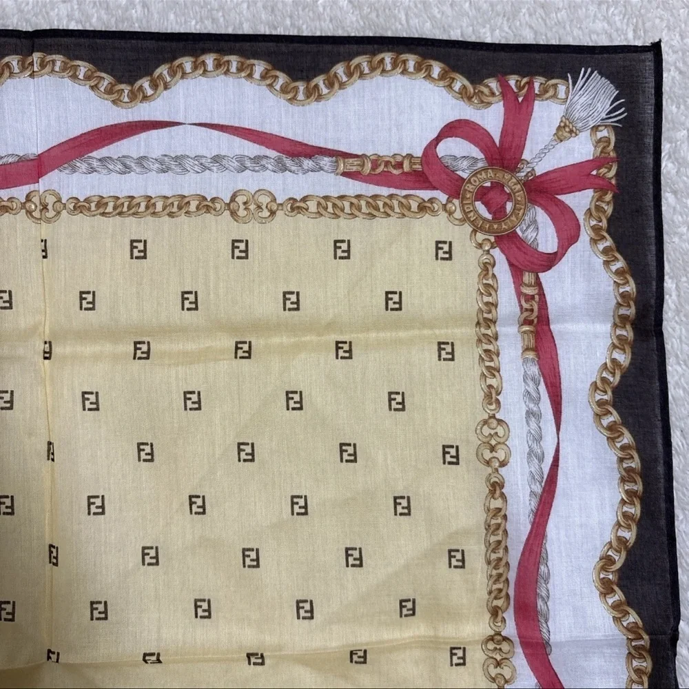 Fendi cotton scarf