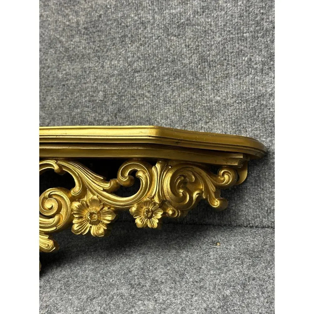 Vintage ornate gold