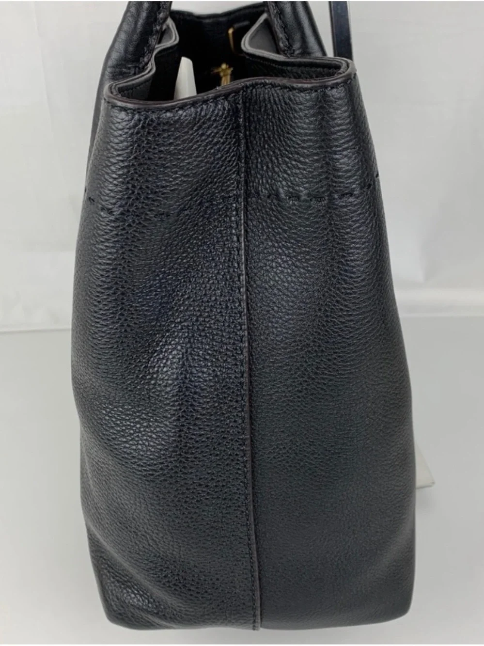 Tory Burch structured pebbled