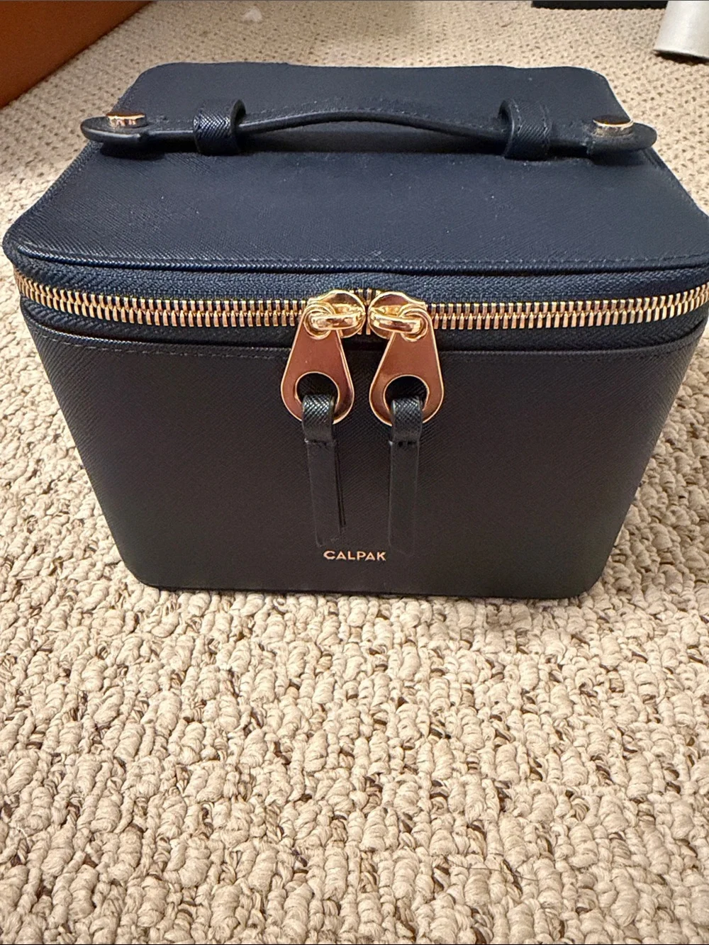 Calpak Navy Blue Sunglasses Case