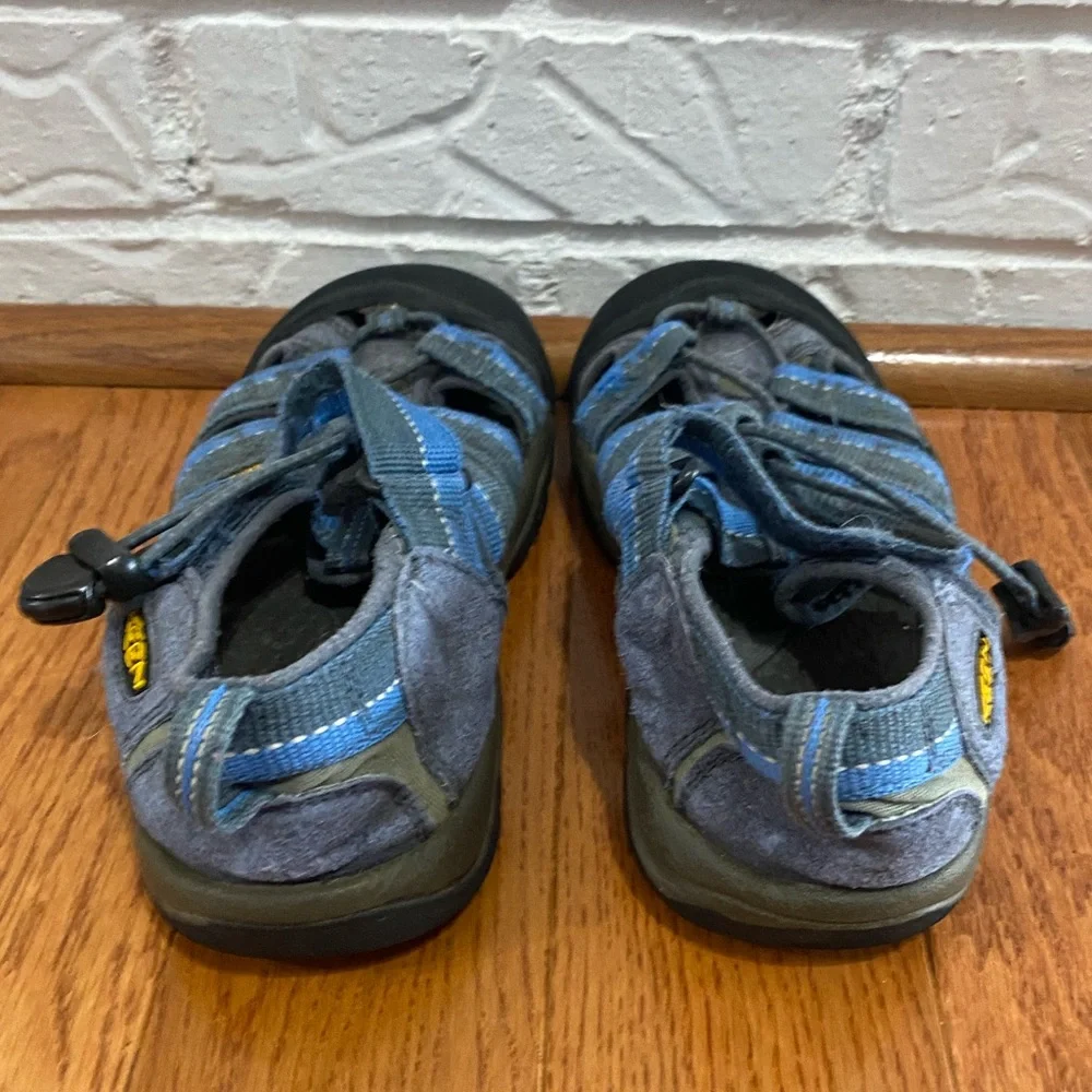 Keen closed blue are