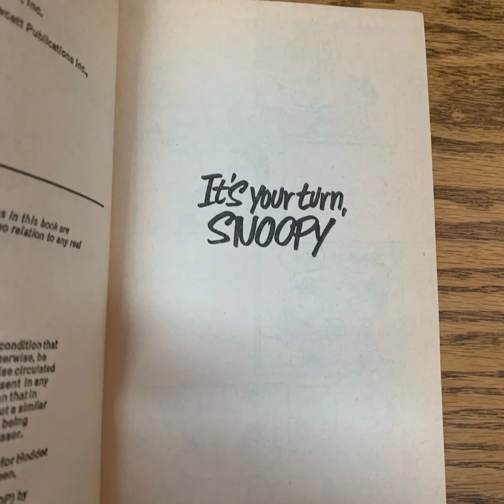 Peanuts cap it published