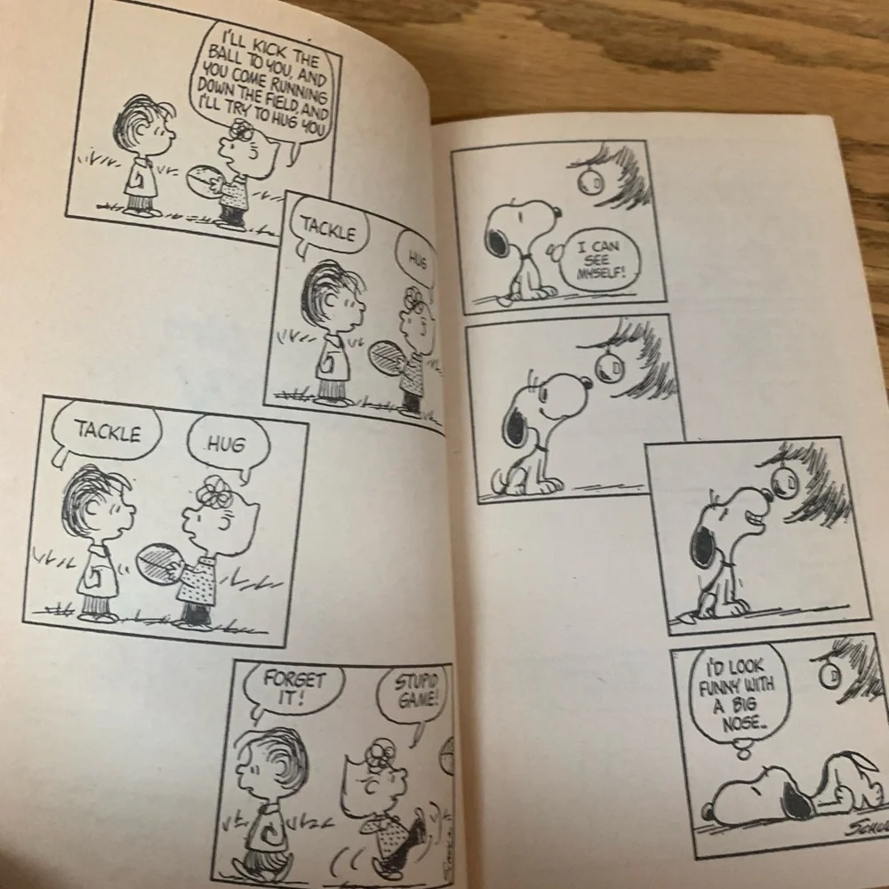 Peanuts by paperback smoke