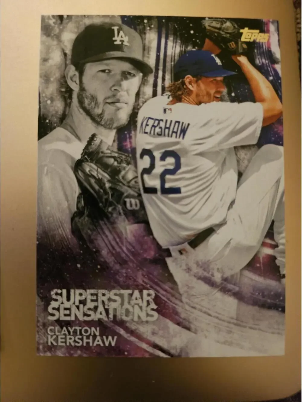 Clayton Kershaw - 2018 Topps Superstar Sensations Insert #SSS-15 - RAW Mint