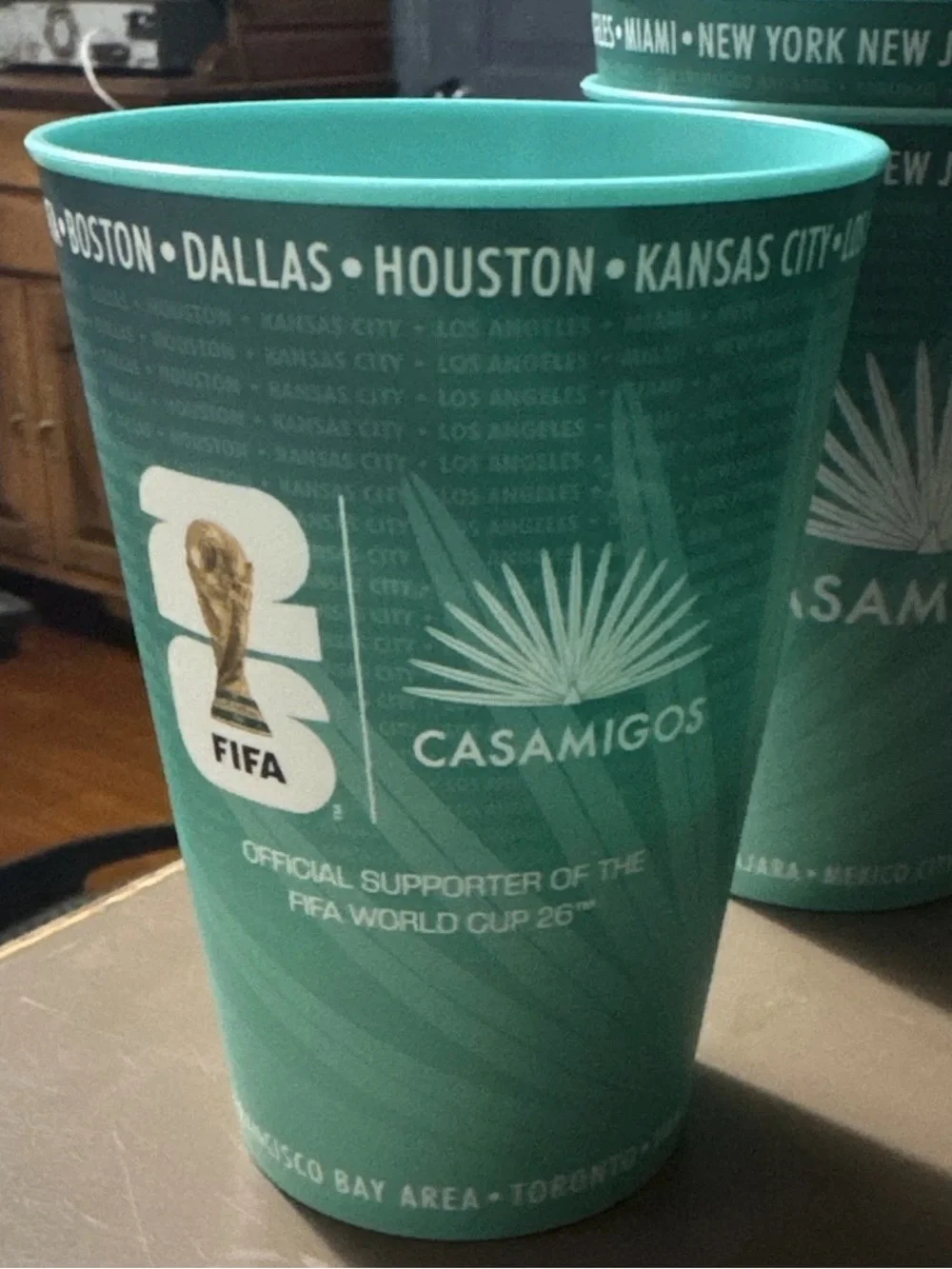 FIFA 2026 official casamigos
