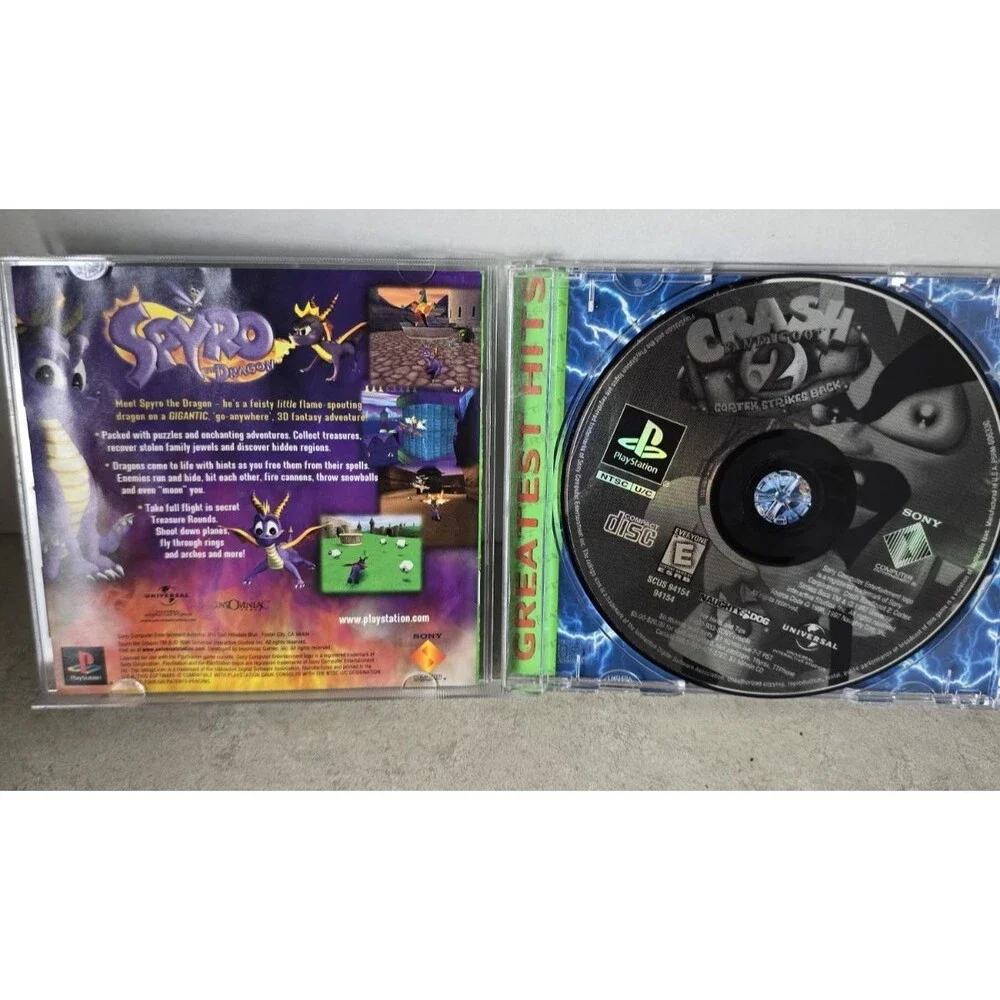 Crash Bandicoot Warped PS1 (Sony PlayStation 1) *Not tested*