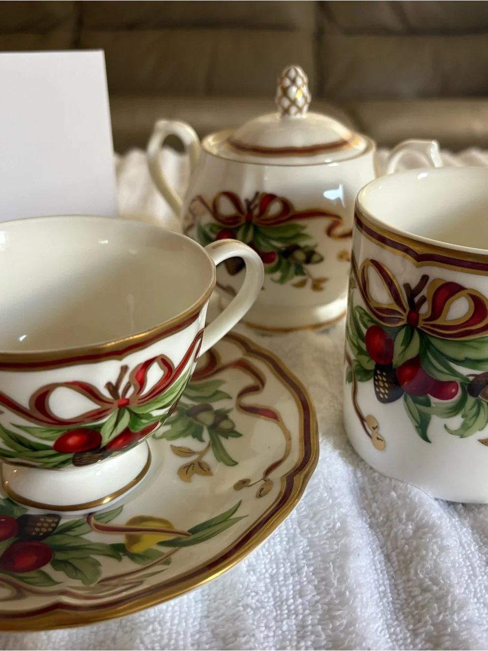 Tiffany & Co. elegant porcelain