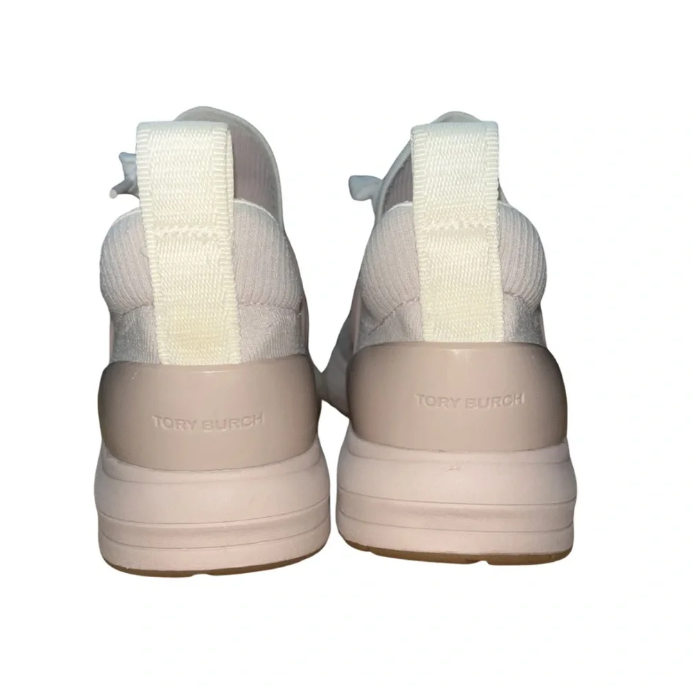 Tory Burch T Sock Runner Sneakers - Meadowsweet Pink - Size 8M