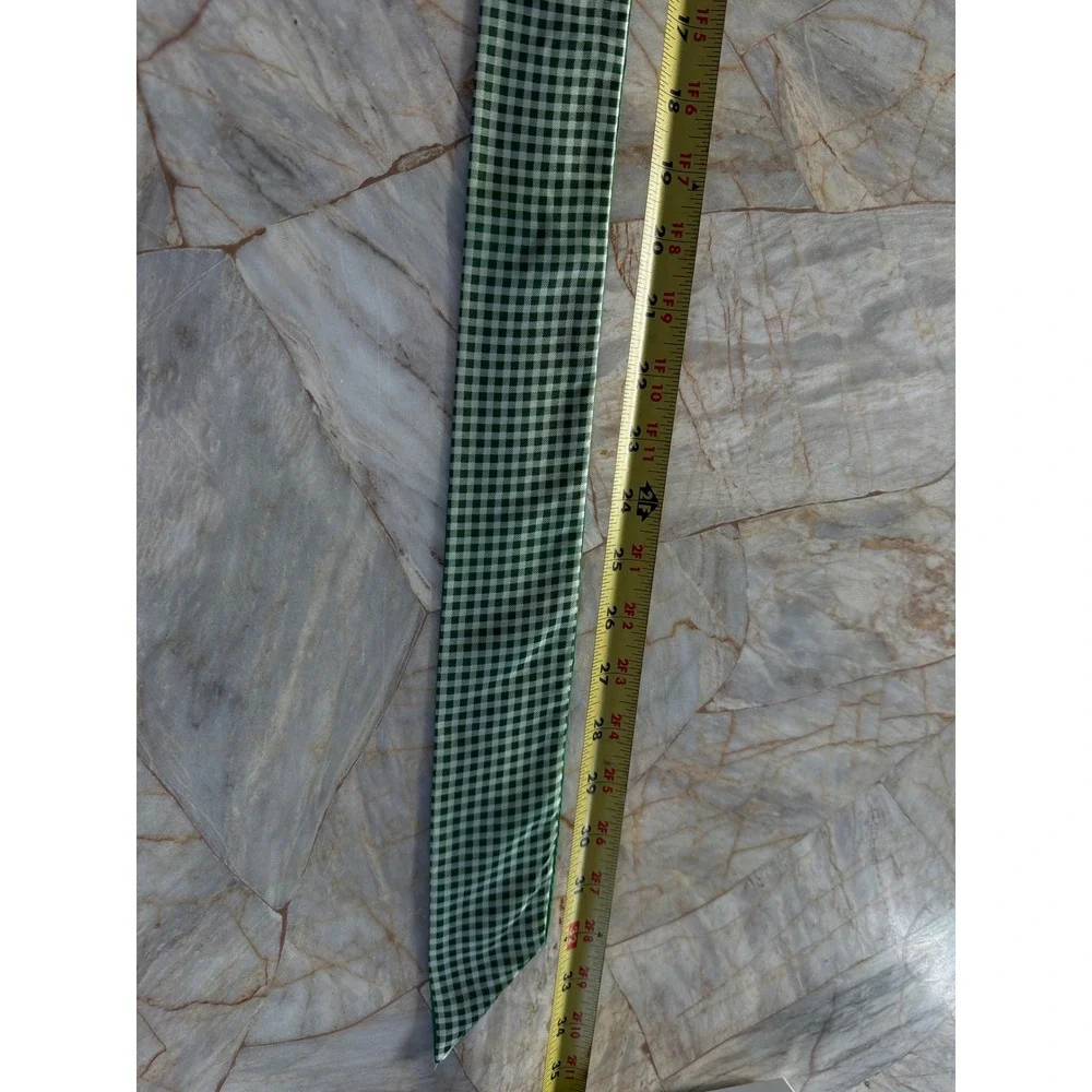 N/A green satin