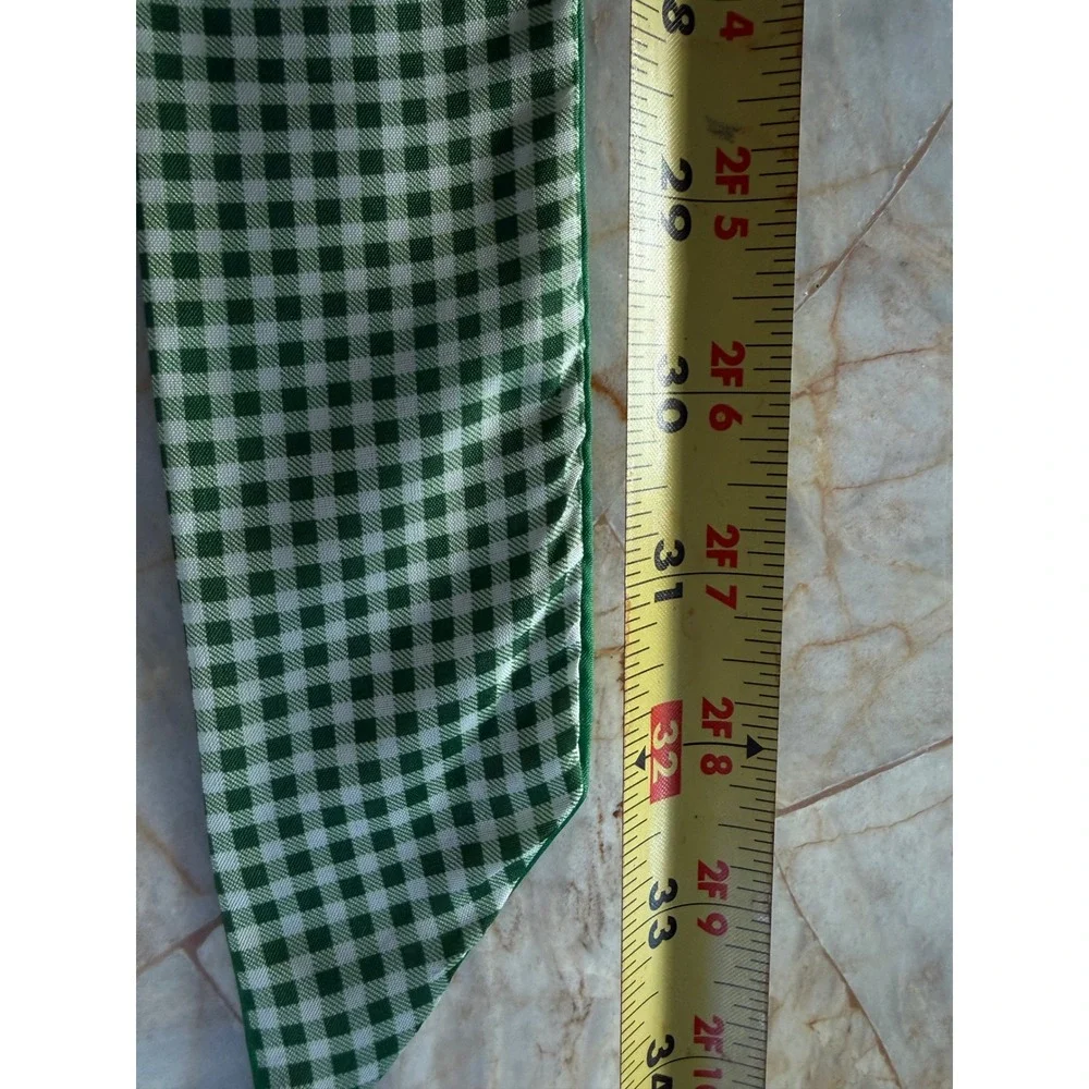 N/A green satin