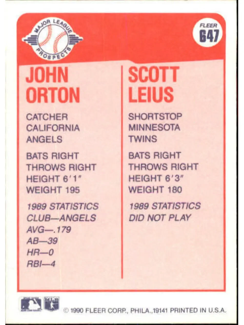 N/A 1990 john