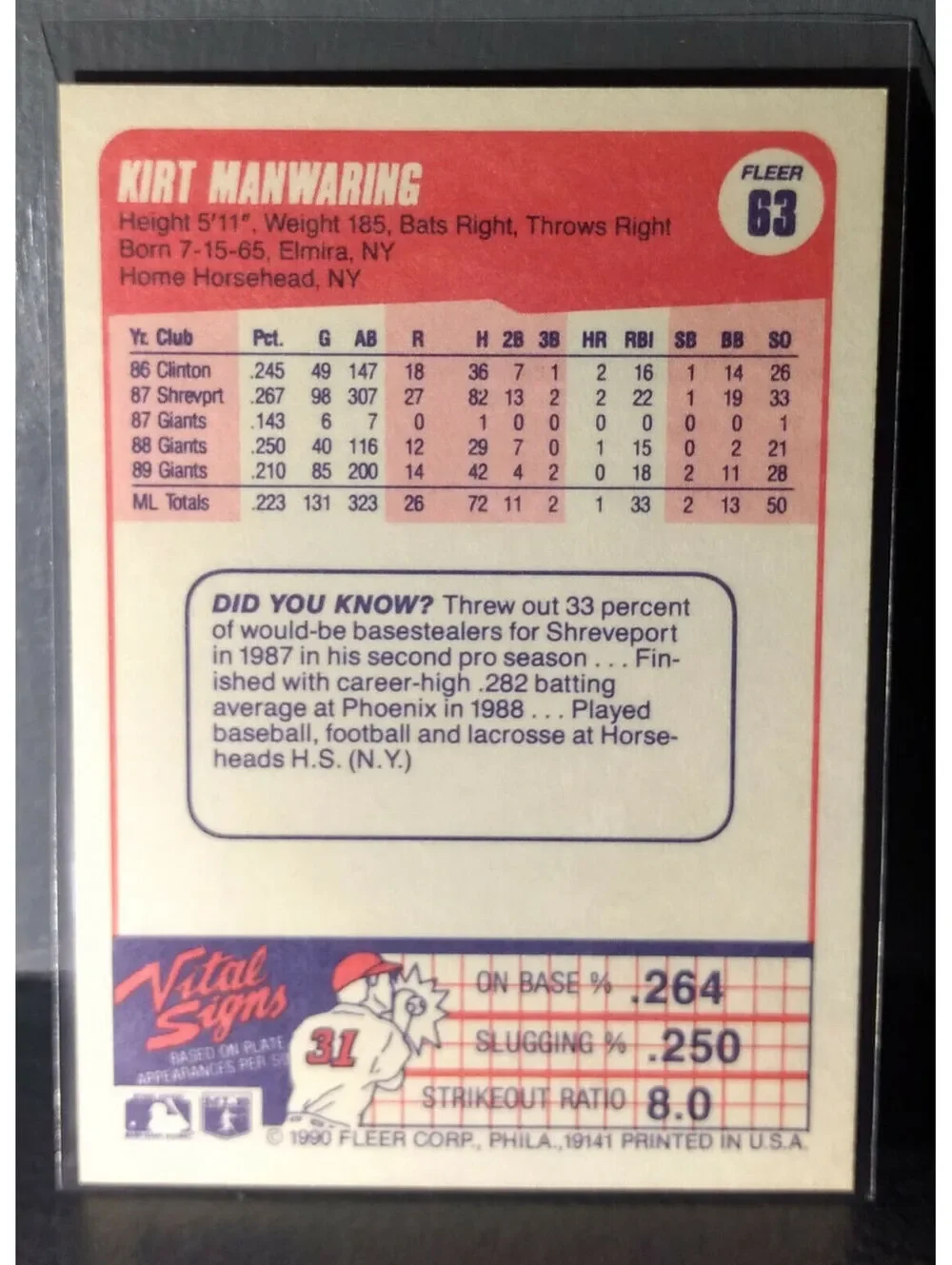 N/A 1990 kirt