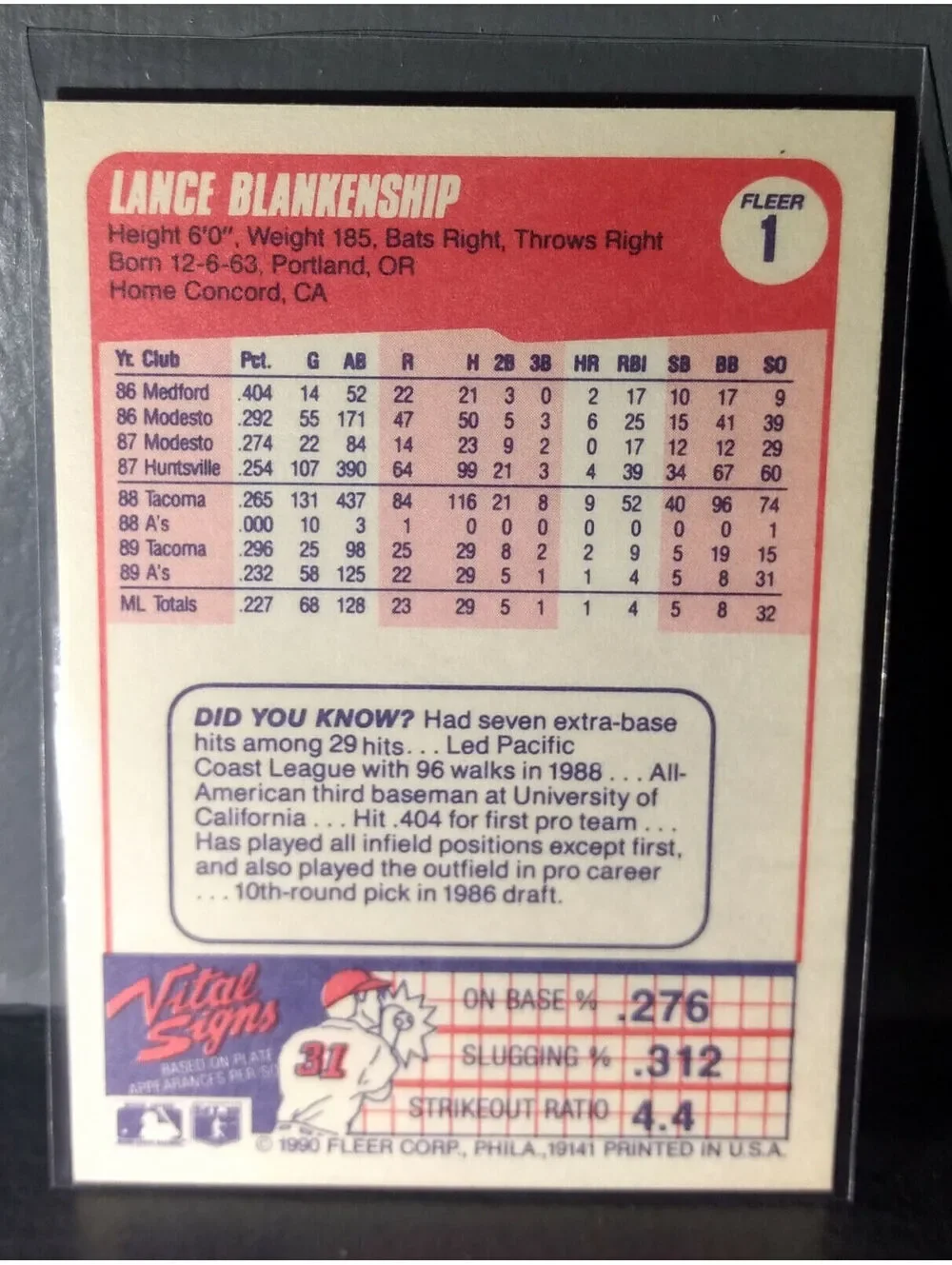 N/A 1990 lance