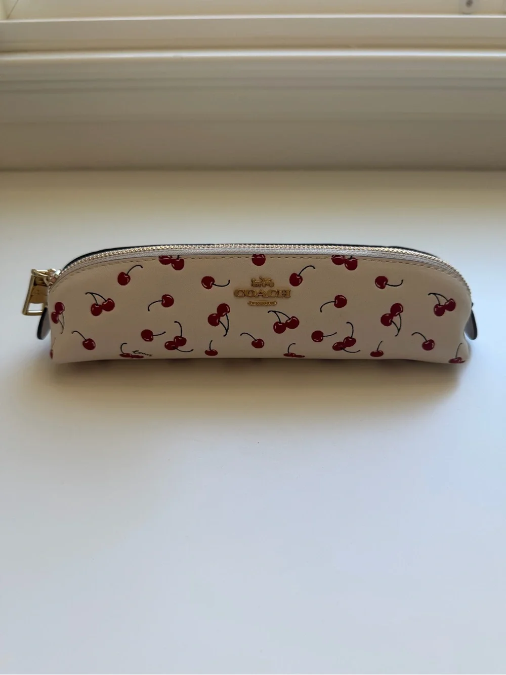 Coach Notebook AND Pencil Case With Cherry Print
