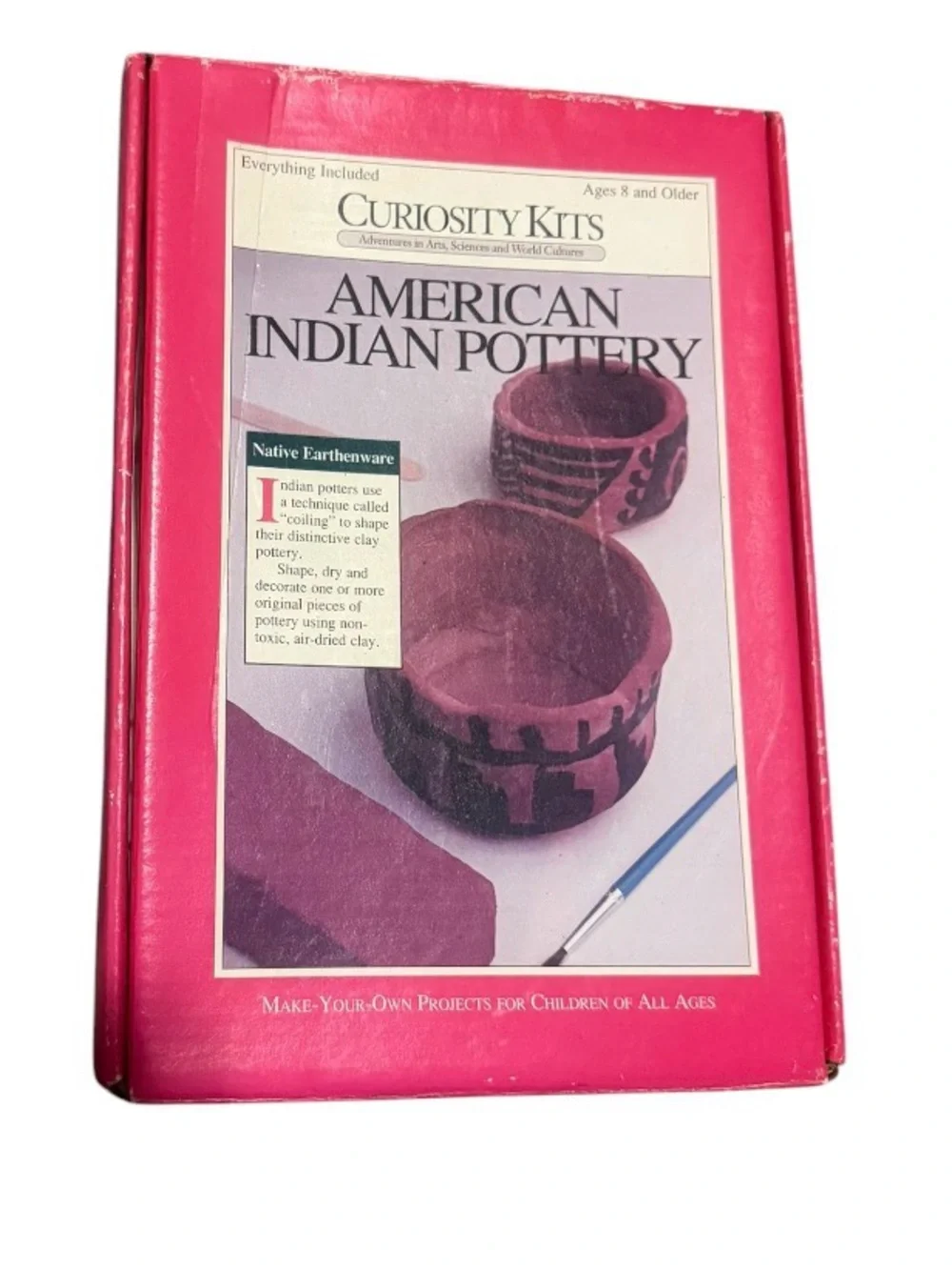 Curiosity Kits American Indian Pottery Craft Kit