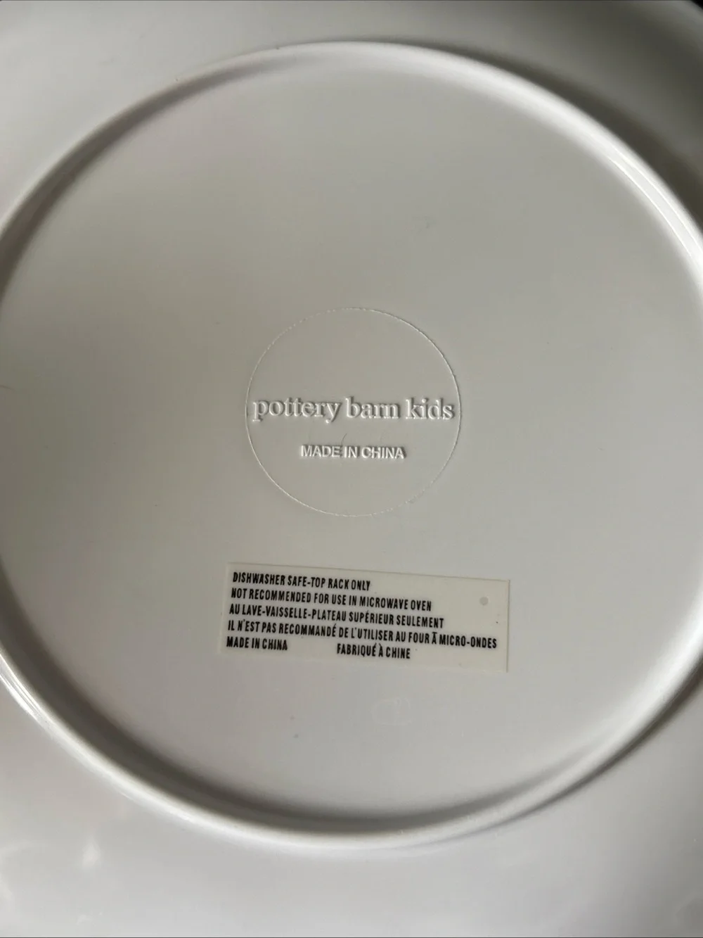 Pottery Barn Kids simple white