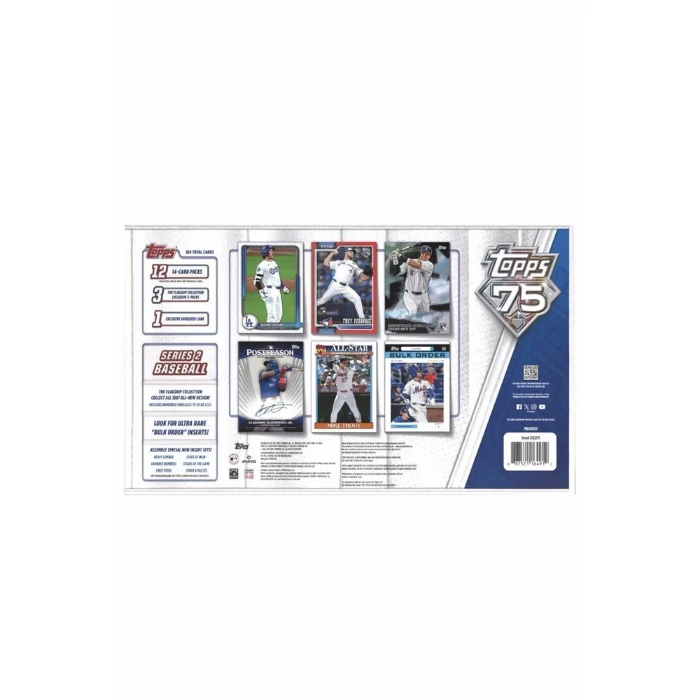 2026 TOPPS SERIES 2 Flagship Collection Super Box (184 cards) MLB Baseball NEW