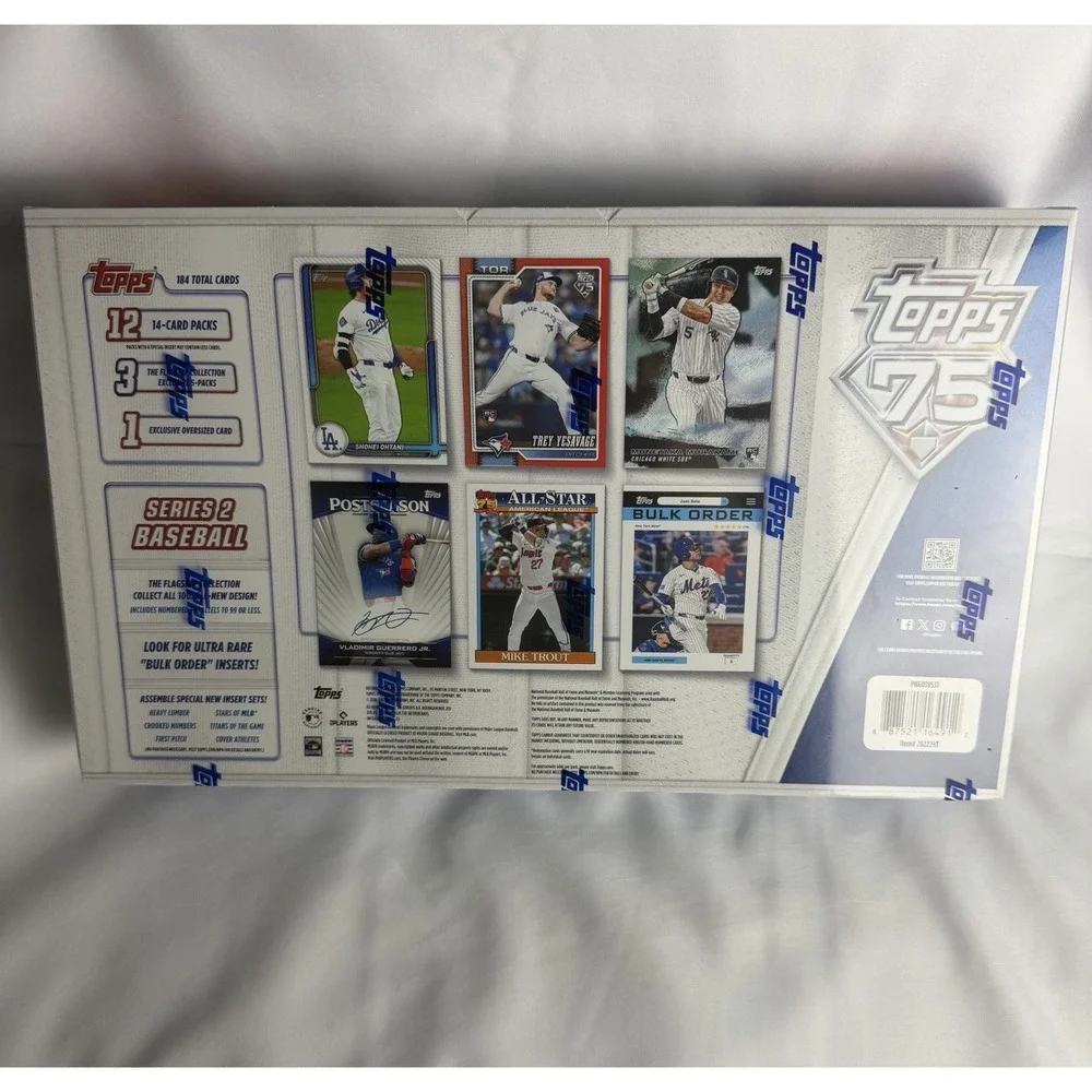 2026 TOPPS SERIES 2 Flagship Collection Super Box (184 cards) MLB Baseball NEW