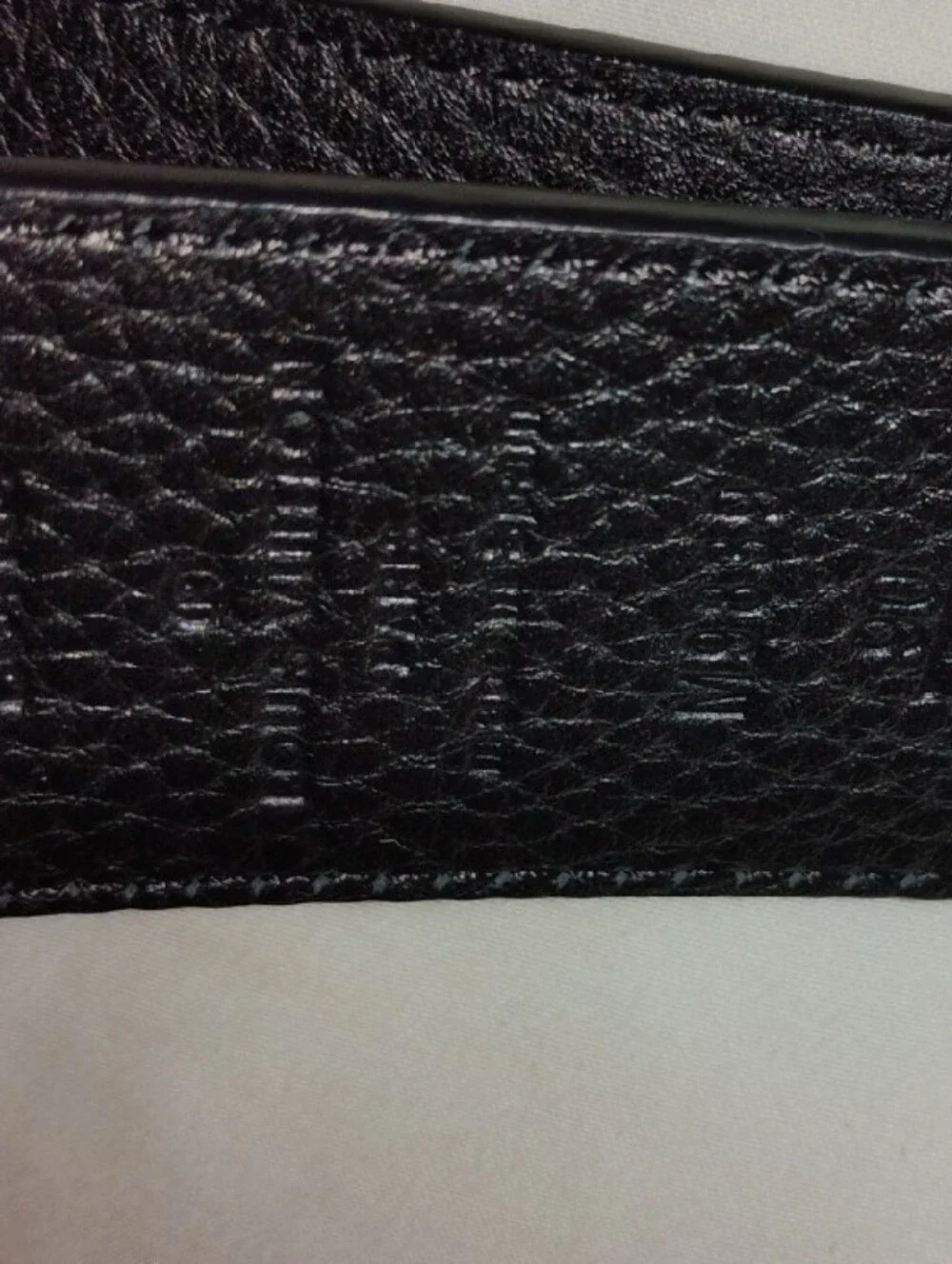 Louis Vuitton textured black