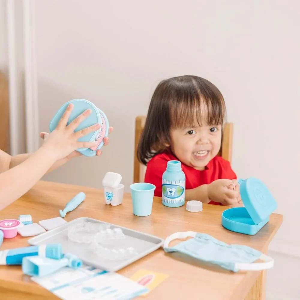 NEW Melissa & Doug Dentist Dental Pretend Play Teeth Set 25-piece Includes set o