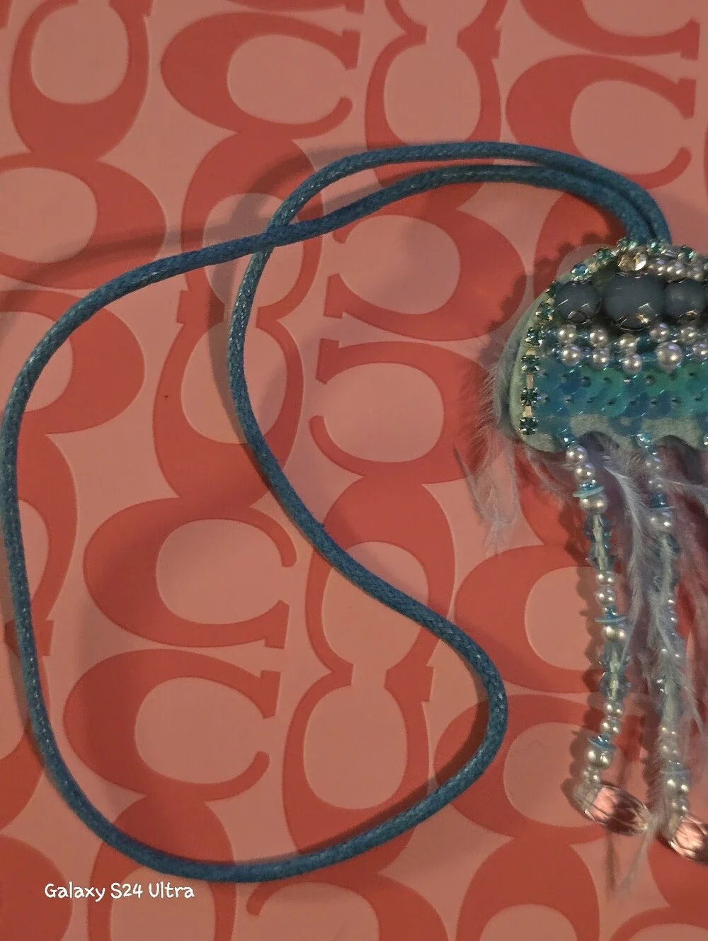 Jellyfish Bag Charm/ Keychain NEW