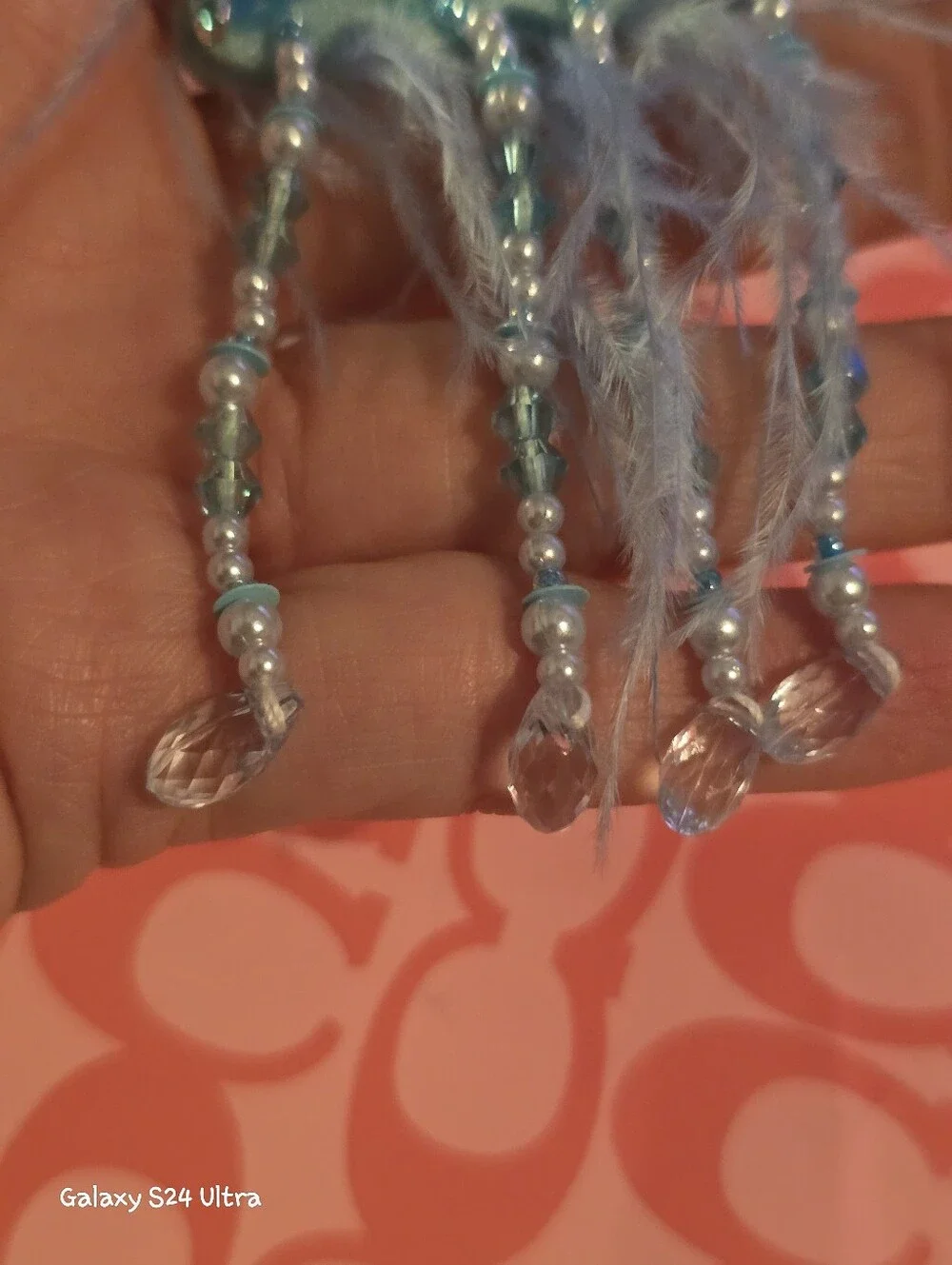 Jellyfish Bag Charm/ Keychain NEW