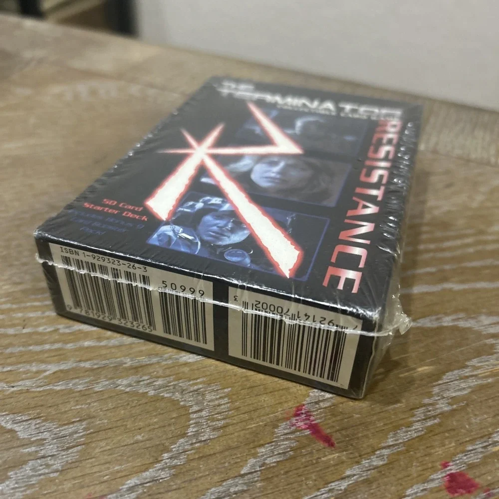 The Terminator Collectible Starter Game Card Theme Deck Resistance 2000, New