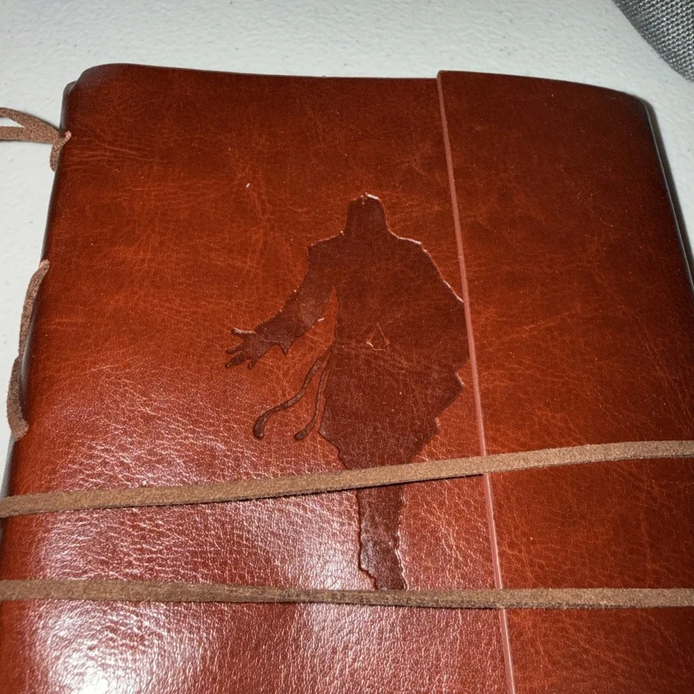 Vintage Refillable‎ Assassin's Creed Leather Journal Embossed Art Retro Pendants