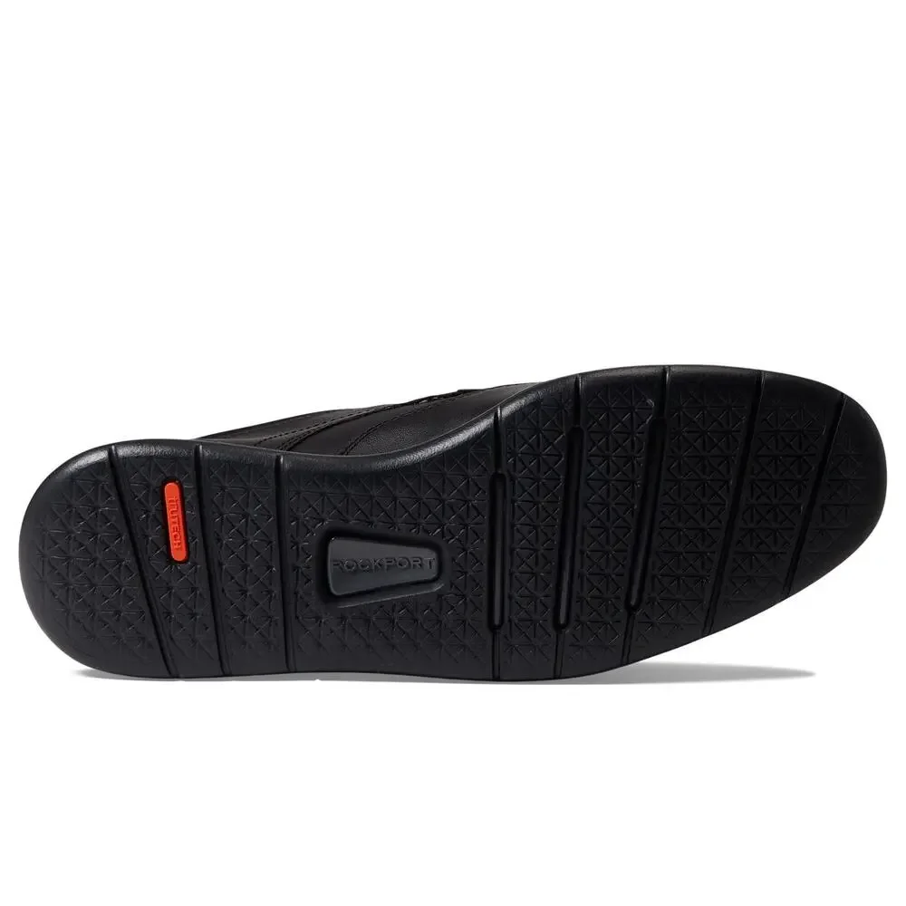 ROCKPORT TOTAL MOTION CRAFT WING TIP BLACK 12 M (D)