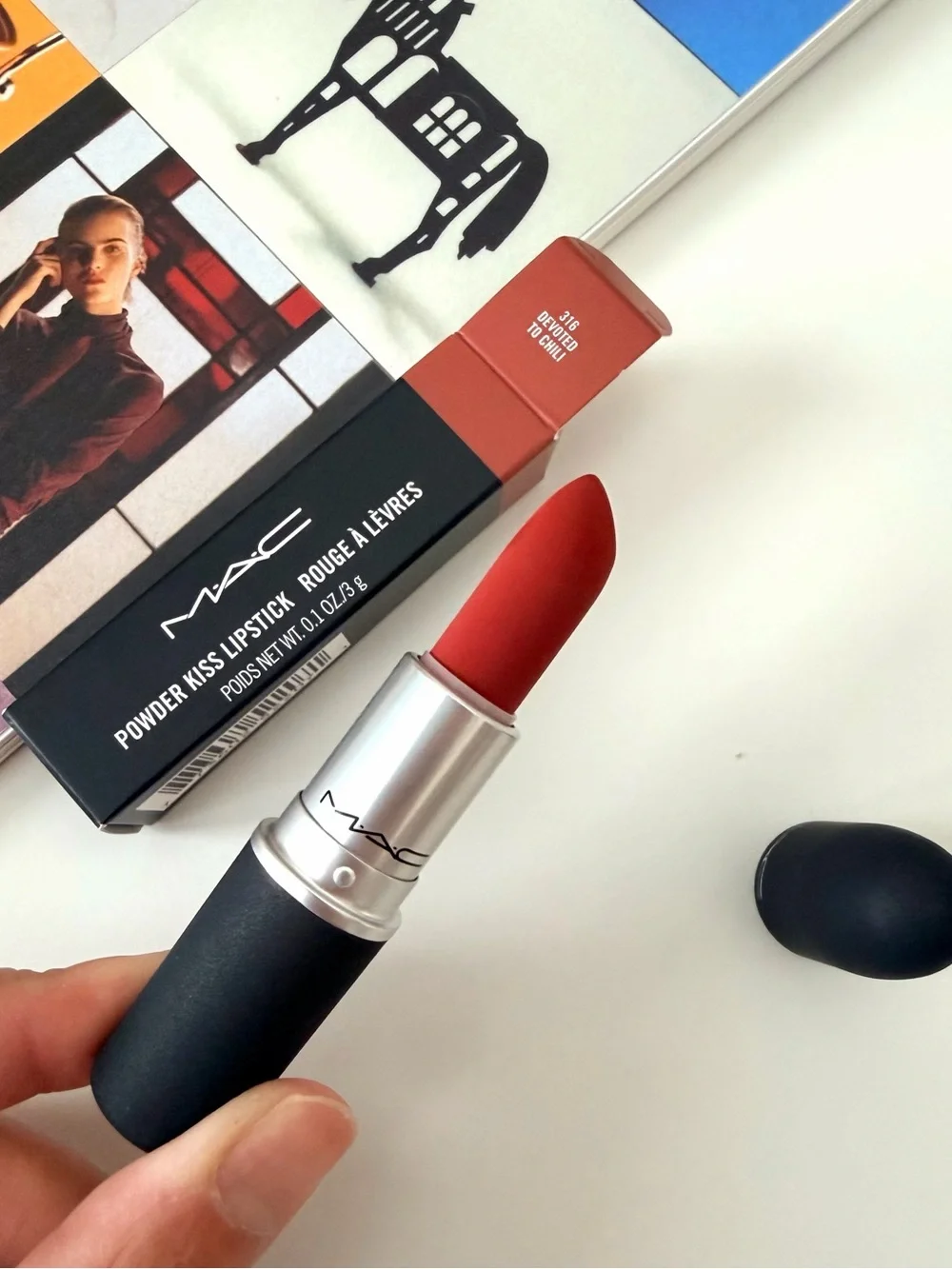 MAC Powder‎ Kiss Lipstick 316