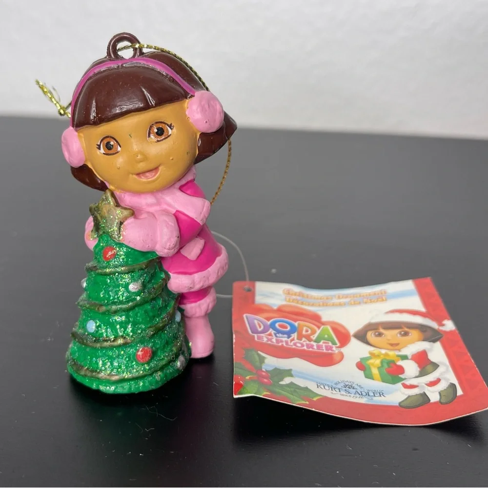 Dora the Explorer‎ Christmas Ornament - Kurt Adler - Nickelodeon - Nick Jr