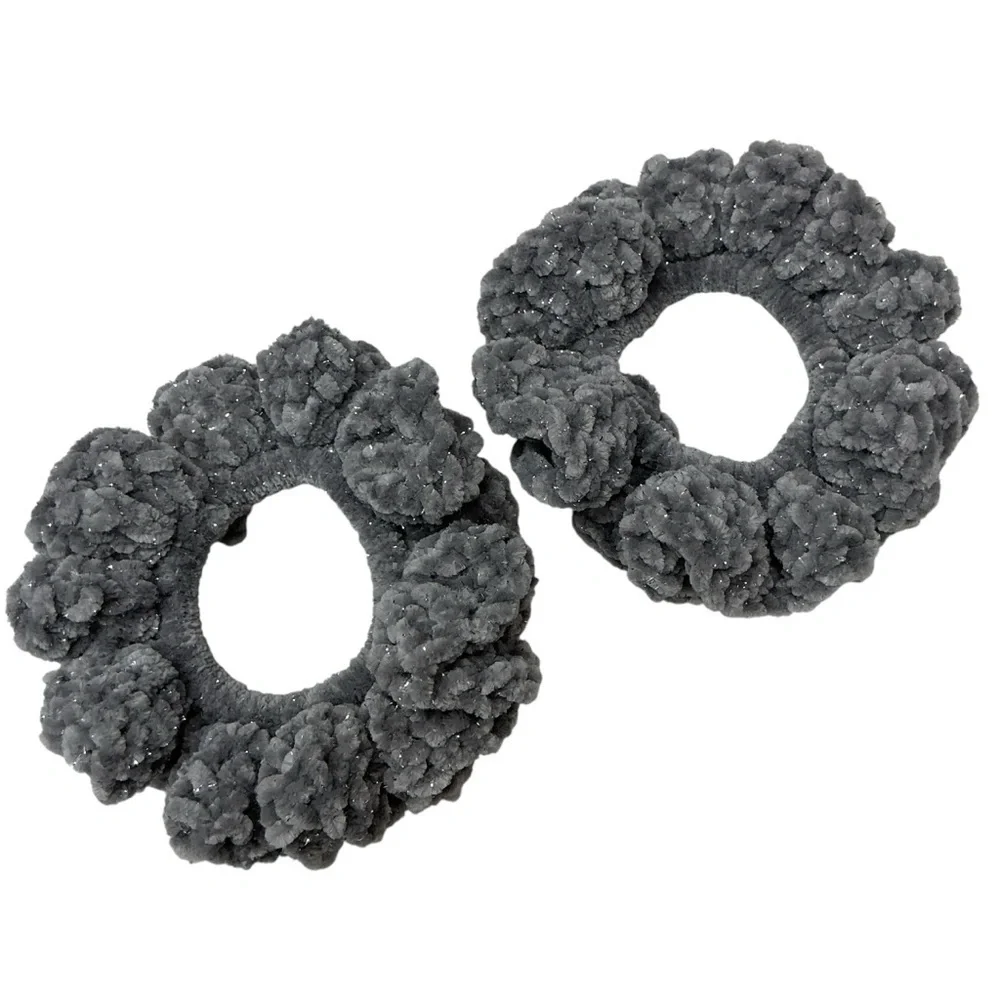 Hand Crafted crochet scrunchie