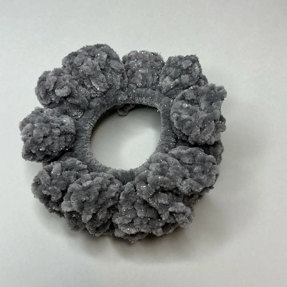 Hand Crafted crochet scrunchie