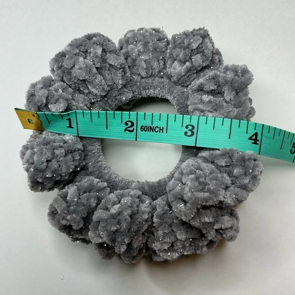 Hand Crafted crochet scrunchie