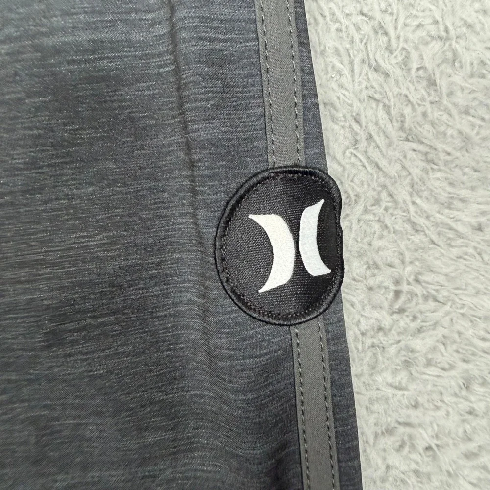 Hurley Phantom Mens 33 Board Shorts Dark Grey Stars Stripes Americana CJ5256‎