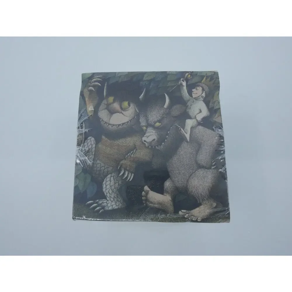 Where The Wild Things Are NoteCube Memo Pad Maurice Sendak Office Desk NOS