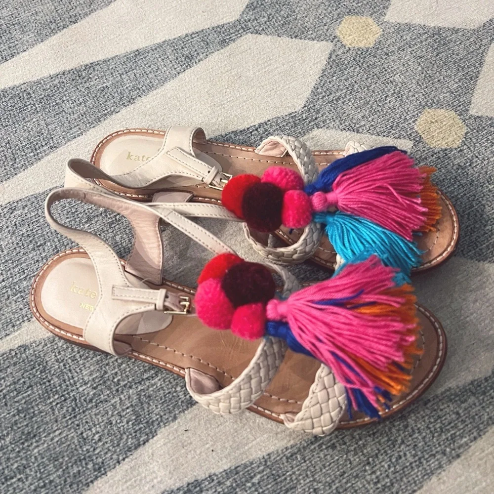 kate spade woven napa