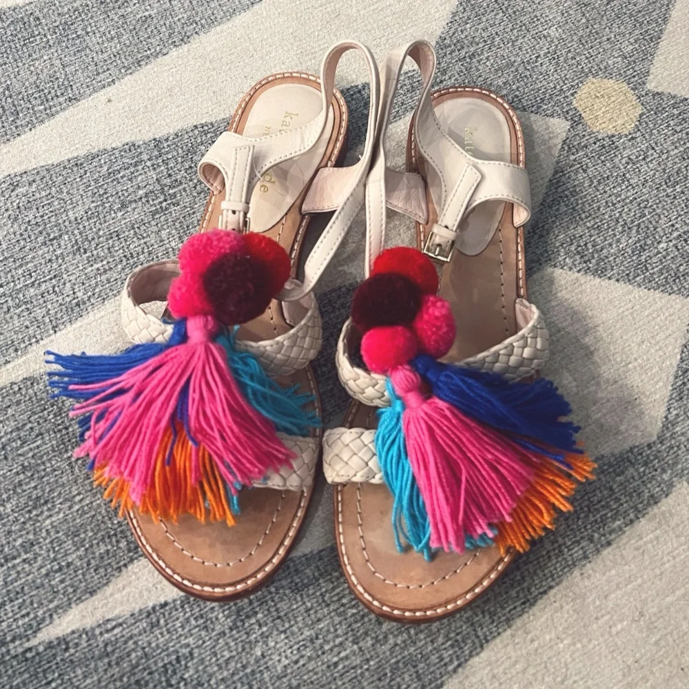 kate spade woven napa