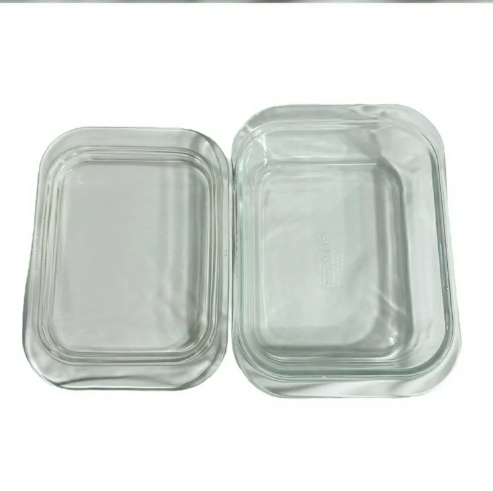 PYREX Corning 603-B Casserole Dish 1.2L with 603-C Glass Lid VINTAGE!