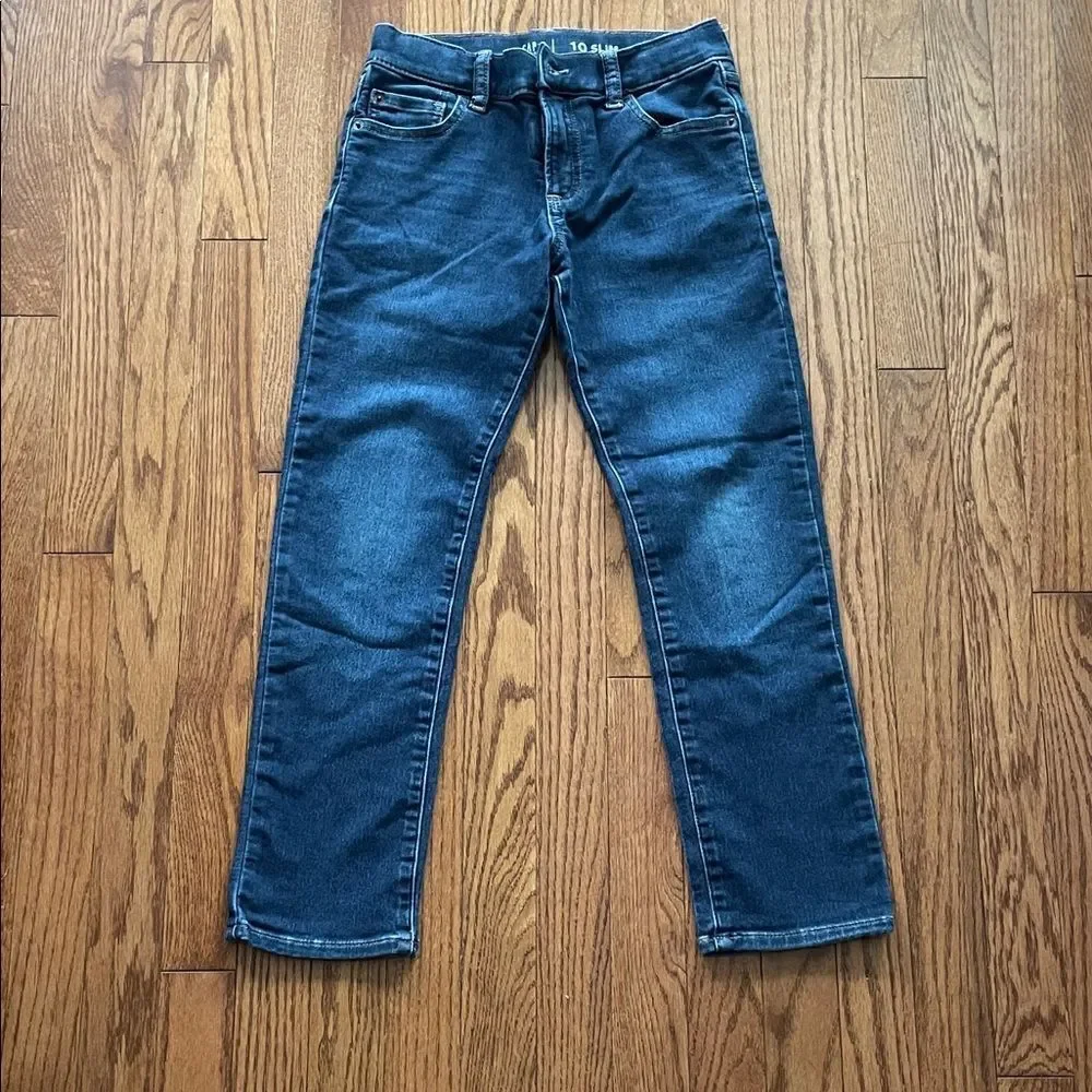 GAP Straight Leg Jeans Medium Wash Boy’s Sz 10 Slim