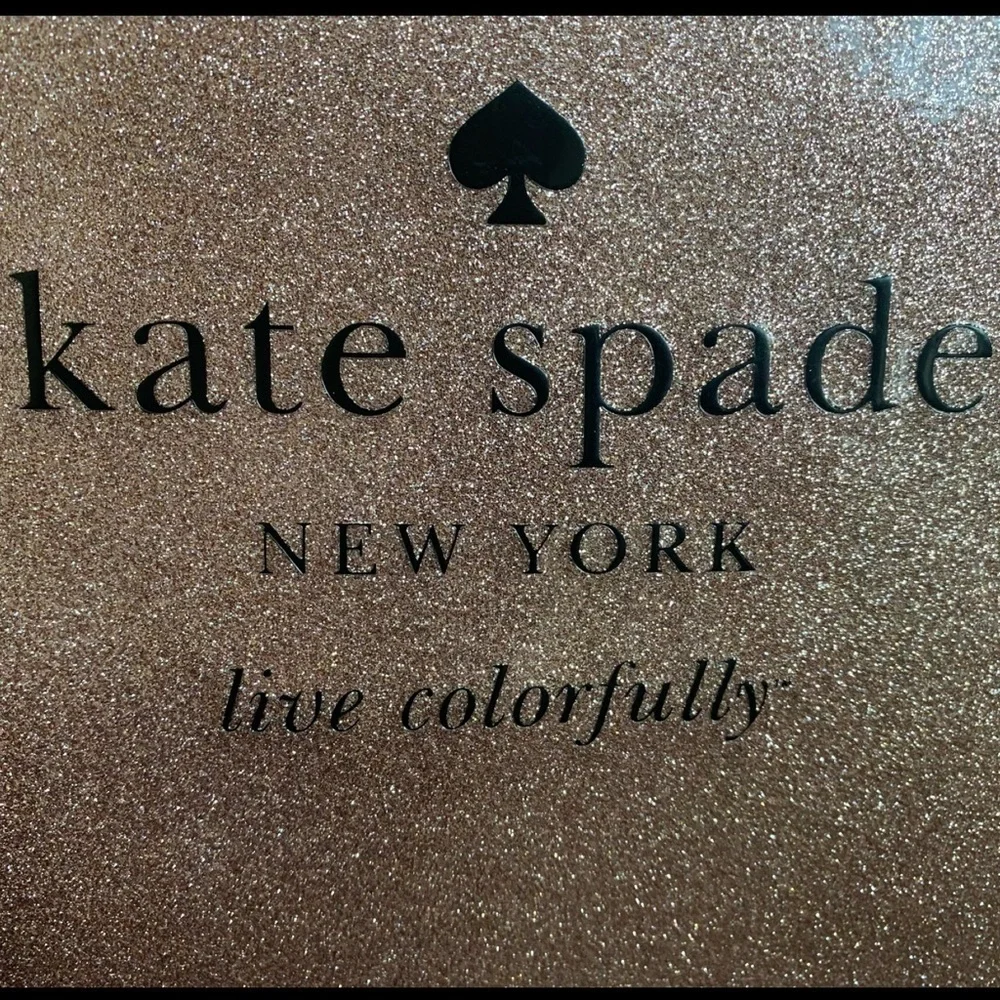 Kate Spade Pink Mavis Glitter Tote & Wallet Set