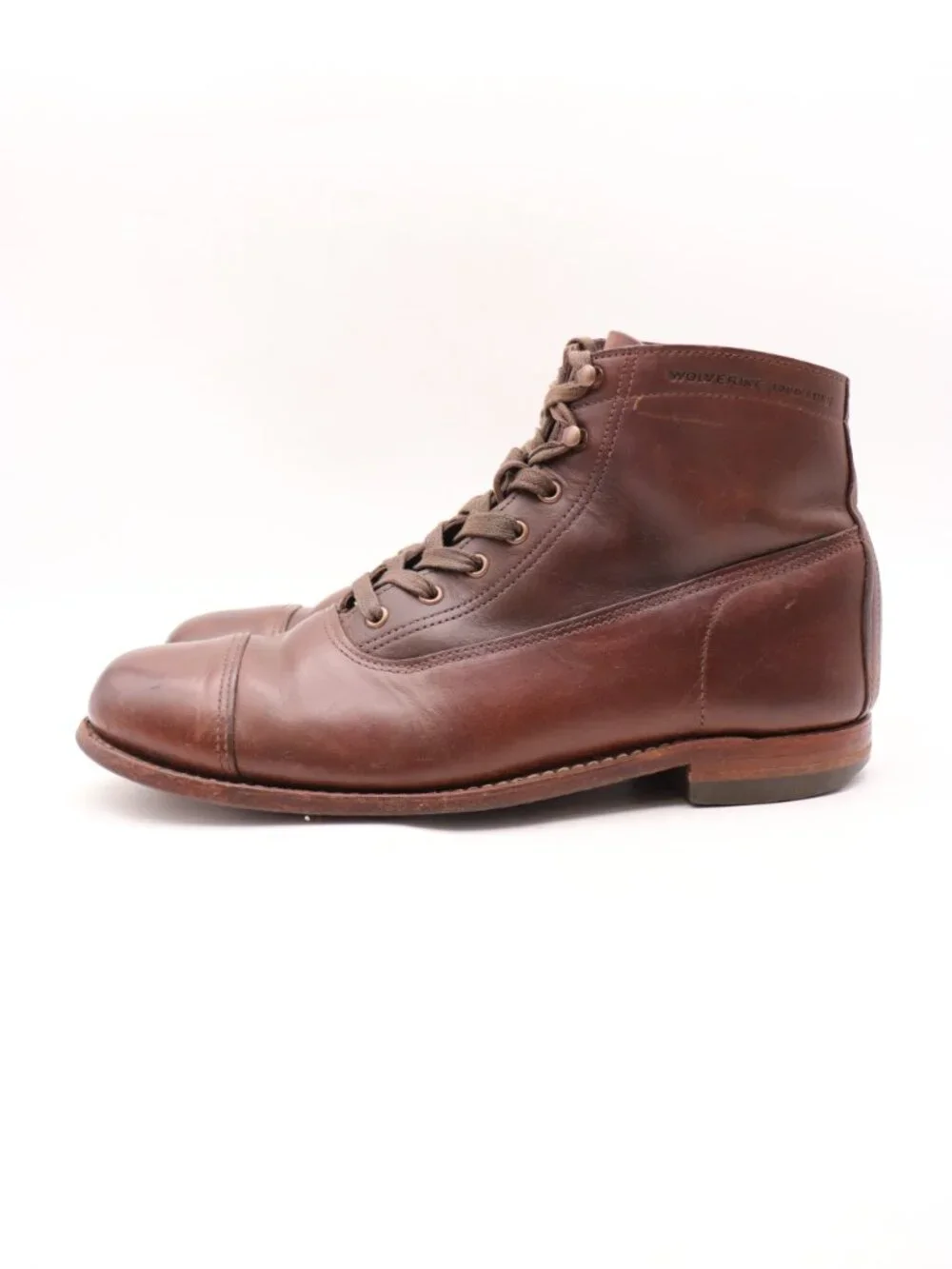 Wolverine scuffs leather