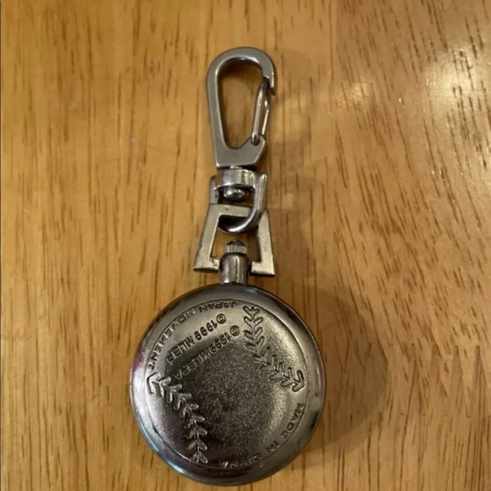 Mark McGwire Pocket Watch Needs Repair & Battery Please Read Description