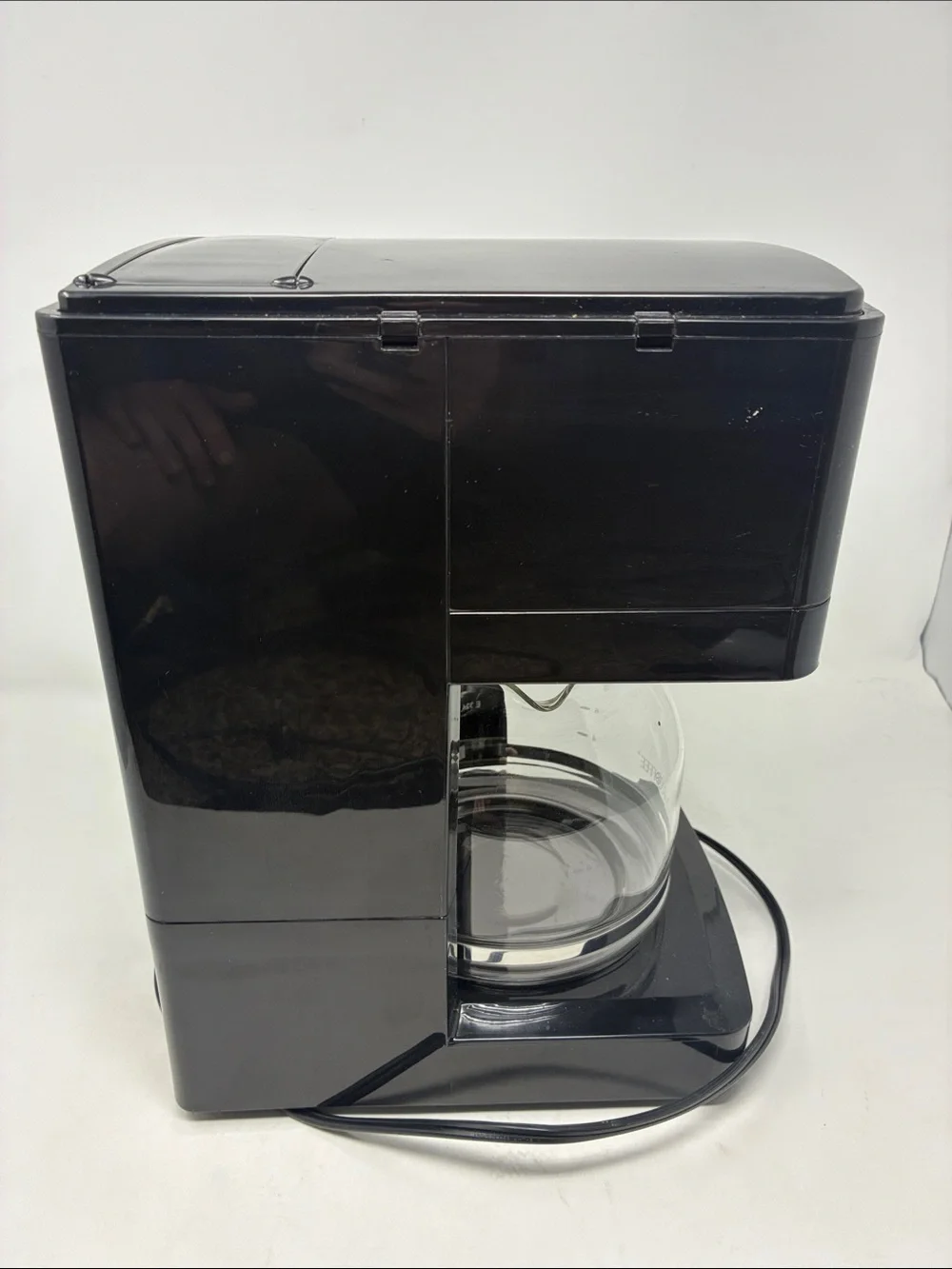 Mr. Coffee Black Programmable 12-Cup Drip Coffee Maker