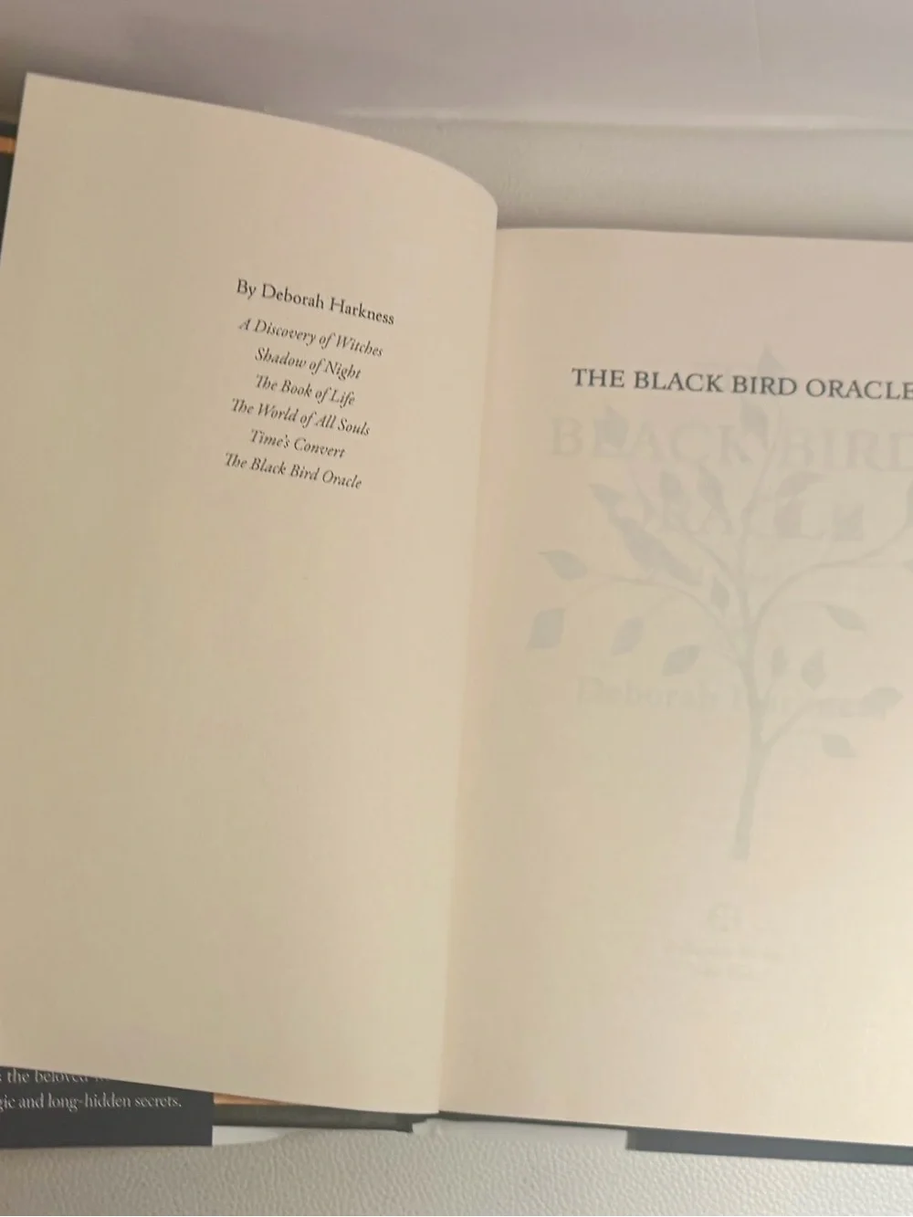 Ballantine Books black bird