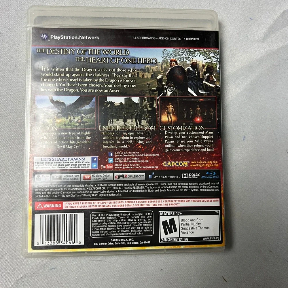 Capcom dragon dogma