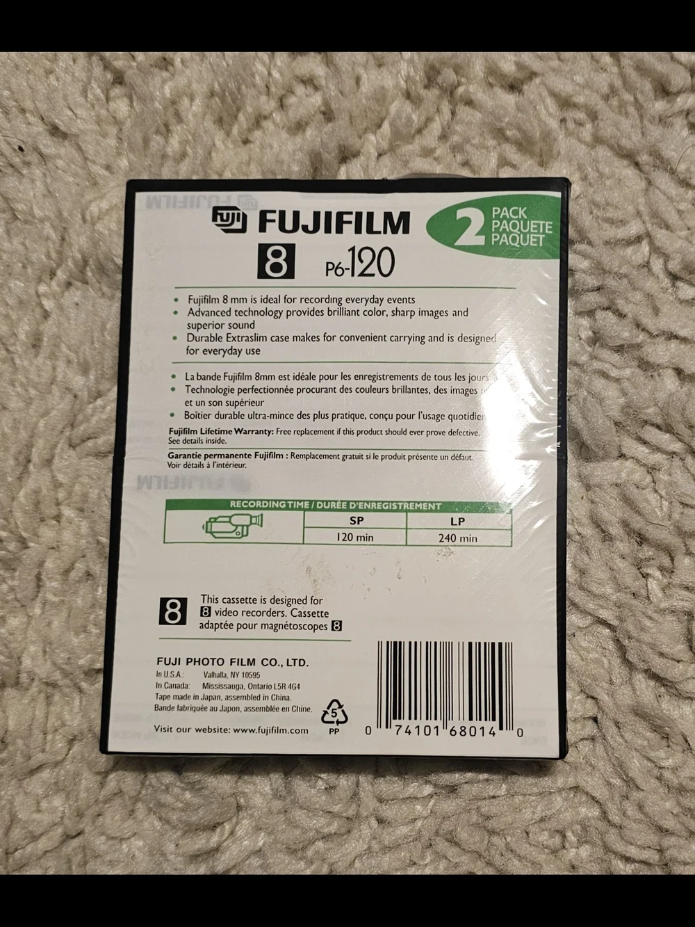 Fujifilm branded pack