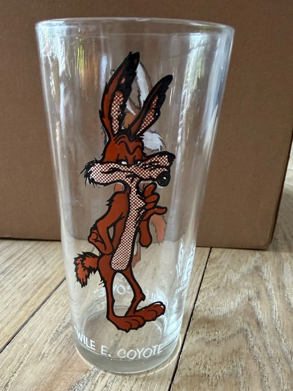 Wile E. Coyote Cartoon Pepsi Collector lGlass